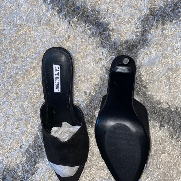 Black Mules - Picture 3 of 3